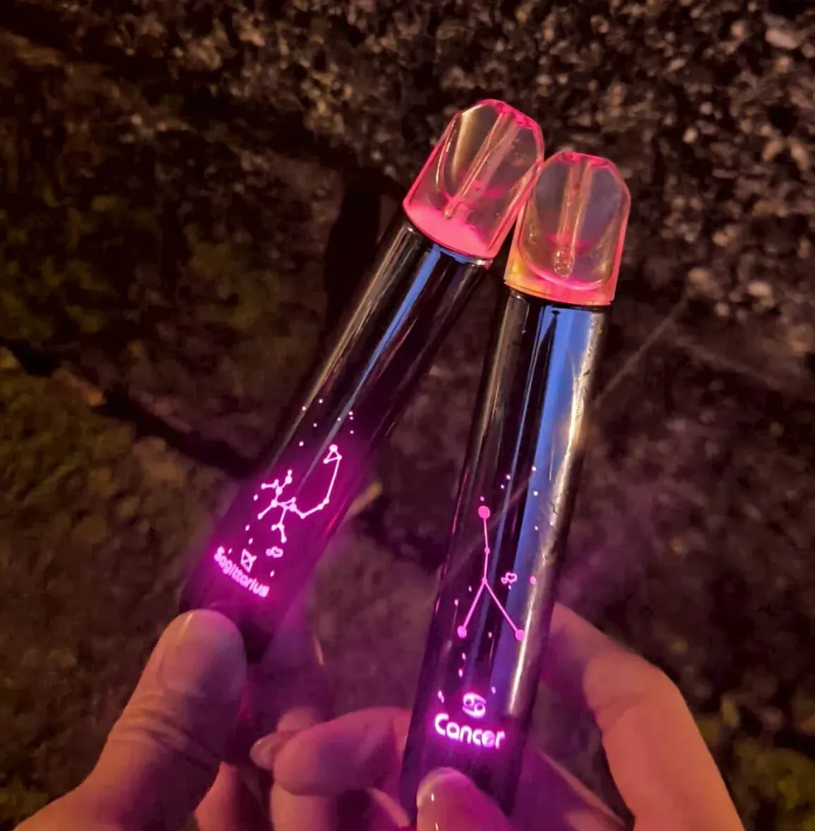 新品🔥MSO爅嘶/十二星座發光主機黑色/紫色通用一代 功率調節 挑選專屬於你的星座烟桿:圖片 3